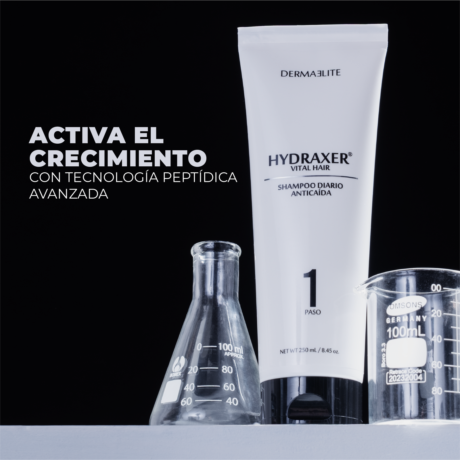 Hydraxer® Vital Hair Shampoo Diario Anticaída - Image 4